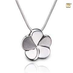 Treasure medallion bloem zilver